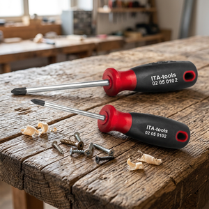 Pozidriv <b>Screwdriver</b> with 2K grip - Product Image 1