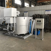 Fourneau de fusion d'aluminium à gaz, haute efficacité énergétique, type creuset, pour fonderie de moulage sous pression