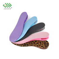 Hauteur réglable augmenter la semelle intérieure coussin élévateur talon soulève la semelle intérieure de la chaussure augmenter la hauteur de la semelle intérieure