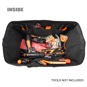 OEM Customized Multi-Functional Electrician <b>Tool</b> <b>Bag</b> with 13compartments, durable Wear-Resistant <b>tool</b> <b>bag</b> for men - Product Image 4