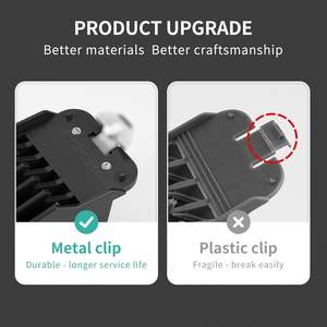 Yinke Set di protezioni per tagliacapelli Extra lunghe-6 lunghezze di taglio 1.25/1.5/1.75/<span class=keywords><strong>2</strong></span>/<span class=keywords><strong>2</strong></span>.25/<span class=keywords><strong>2</strong></span>.5 pollici per Cordless/cordino - Product Image 3