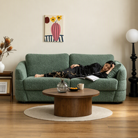 Canapé-lit moderne minimaliste pour salon, canapé multifonctionnel pliable à double usage 3 places tout-en-un pour petits appartements