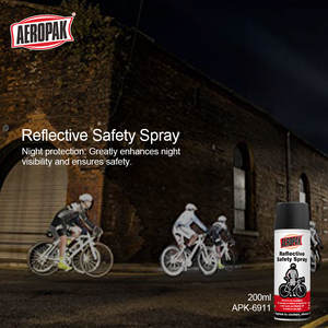 Aeropak Spray Riflettente di Sicurezza 200ml per Abbigliamento, <span class=keywords><strong>Scarpe</strong></span>, Biciclette e Attrezzature Outdoor per Migliorare la Visibilità Notturna - Product Image 3