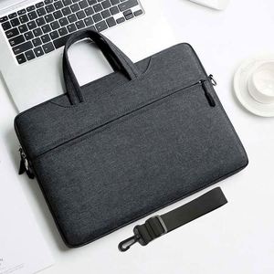 Wholesale Custom Portable Laptop Sleeve Case Bag Modern and Simple Design Durable and <b>Waterproof</b> with Shockproof Handle - Product Image 1