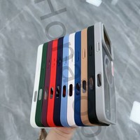 Housse pour iPhone 17 16 Pro Max Armor PC TPU Cadre pour IPhones 15 Plus 14 Pro 13 12 11 Couverture Translucide Charge Sans Fil