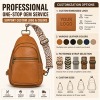 Sac de Poitrine de Luxe pour Femme, Sac Bandoulière en Cuir Tendance, Sac de Voyage Élégant pour Femme, Vente en Gros, Fabrication OEM ODM
