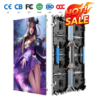 Pantalla LED Portátil P2.97 de 500*1000mm en Caja de Transporte para Eventos Móviles, Promociones Comerciales y Exhibiciones Urbanas