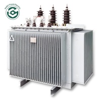 Transformateur immergé dans l'huile 250/400/800 KVA Tout en cuivre 10KV Transformateur de puissance triphasé haute tension extérieur