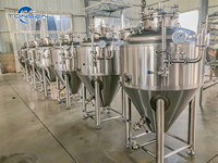 Fermenteur conique à enveloppe de bière Tonsen, équipement de fermentation de kombucha