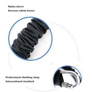 Vente en gros personnalisée équipement de gymnastique suspendu Air Yoga ensemble complet cordon de saut à l'élastique élingue pour élastique Yoga danse maison - Product Image 4