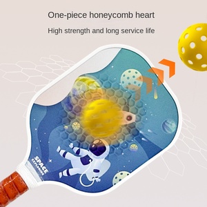 Juego <span class=keywords><strong>de</strong></span> Raquetas <span class=keywords><strong>de</strong></span> Pickleball para Niños, Directo <span class=keywords><strong>de</strong></span> Fábrica, Nivel Inicial, 195g, <span class=keywords><strong>Fibra</strong></span> <span class=keywords><strong>de</strong></span> <span class=keywords><strong>Vidrio</strong></span>, <span class=keywords><strong>Kit</strong></span> <span class=keywords><strong>de</strong></span> Pala para Principiantes - Product Image 3