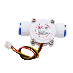 Sensor de Flujo de Turbina Dijiang de Plástico POM Duradero, Señal de Pulso NPN DC5V, 0.3-10L/min, para Medir el Flujo en Dispensadores/Purificadores de Agua - Product Image 3