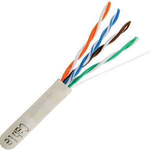 Cat6, ATC-4PGR-C5E Wholesale Outdoor CAT6 RJ45 23AWG Pure Copper PVC UTP Solid 4 Twisted Pairs Rip Cord Network Telecommunicatio - Product Image 3