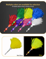 Neonglo Wiederverwendbares 19-Zoll LED-Pompom-Piñata-Spielzeugset - Für den Innenbereich bei Geburtstagen, Abschlussfeiern, Diwali & Neujahrsfeiern