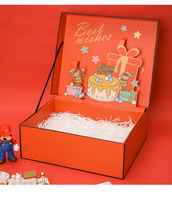 Boîte cadeau pliable personnalisée avec design explosif pour Noël et anniversaire, boîte à surprise photo 3D pop-up avec explosion