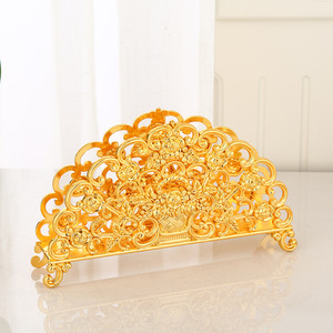 Servilletero de Metal Estilo Europeo, Diseño Exquisito, para Cocina, Mesa, Hogar, Hotel, Modelo Decorativo B49 - Product Image 1