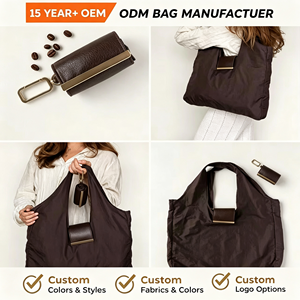Nouveau <span class=keywords><strong>sac</strong></span> à <span class=keywords><strong>bandoulière</strong></span> pour femmes, grande capacité, nylon pliable, <span class=keywords><strong>sac</strong></span> de shopping écologique - Product Image 1