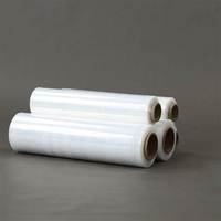 Film étirable en plastique LDPE à 3 couches, co-extrusion, avec taille personnalisée pour la protection des marchandises