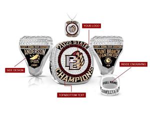 Anillos personalizados para todos los deportes, anillos <span class=keywords><strong>de</strong></span> campeonato, regalo <span class=keywords><strong>de</strong></span> béisbol, Softball, baloncesto, fútbol, Hockey sobre hielo, nombre personalizado, anillo con número - Product Image 5