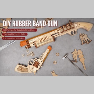 ปืนไม้รุ่นเทอร์มิเนเตอร์ <span class=keywords><strong>M870</strong></span> ประกอบเอง ของเล่นปืนไม้ 3 มิติ สำหรับเด็กผู้ชายอายุ 14 ปีขึ้นไป พร้อมบริการดรอปชิปปิ้ง - Product Image 1