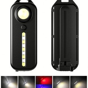 Lampe torche LED portable WOSEN pour le camping, rechargeable par USB, étanche IP65, en plastique ABS, pour vélo et situations d'urgence - Product Image 6