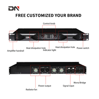 Amplificateur de puissance numérique de vente chaude 1000W classe D double canal scène Performance Audio amplificateur de puissance professionnel