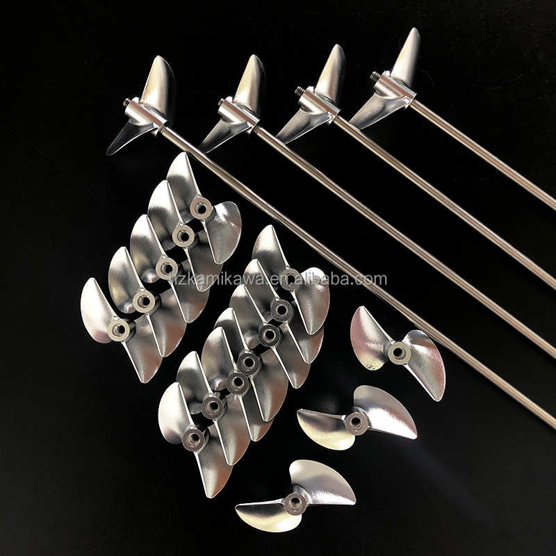 Высокоскоростной двухлопастной пропеллер M4 из алюминиевого сплава, обработанный на станке с ЧПУ для модели самолета