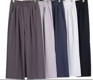 Pantalones Maxi 3D de Moda para Mujer Comodo7, Cintura Alta, Pierna Ancha, Transpirables, Ecológicos, con Cordón Ajustable, Casuales, Rectos - Product Image 4