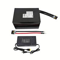 Paquete de Baterías de Litio AMORGE 20S13P 72V 52AH 390A con Celdas 40P para Motocicleta Eléctrica Todoterreno