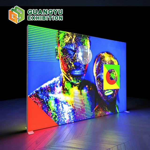 Trade Show Advertising Led Light Boxes Framed Led Light Box Portable Light Display Seg Fabric Led Light Box Booth