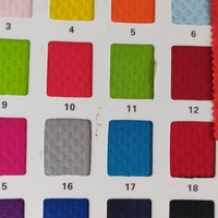 Tissu de sport en polyester 100 % pour la vente en gros, 140~160 g/m², séchage rapide, absorption de l'humidité, faible élasticité, maille œil-de-perdrix, Dry Fit, trame