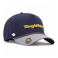 Casquette de golf unisexe 5 panneaux personnalisée avec logo PVC, imperméable, haute performance, avec cordon et support pour tee, certifiée BSCI