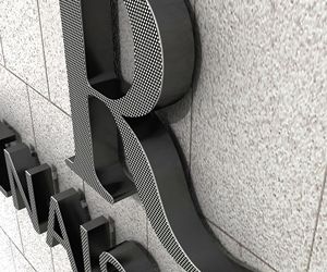 3D trong nhà/ngoài trời dẫn hiển thị dấu hiệu tùy chỉnh Backlit ánh sáng đứng cài đặt quảng cáo thanh/công ty/văn phòng làm Acrylic - Product Image 3