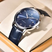 Montres pour homme Pagani Design 1759, bracelets en cuir, montre de luxe pour homme, étanche 10 ATM, montres mécaniques automatiques minimalistes