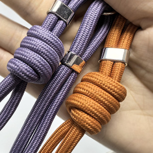 Wanlisheng Phone <b>Lanyard</b> <b>Polyester</b> Braided 7mm With Connecting Piece Crossbody Anti Loss Strap For Outdoor Hiking - Product Image 3