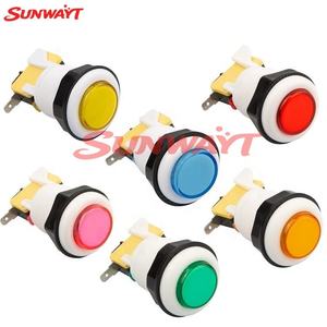 Bouton d'arcade A4 33MM à interrupteur momentané, accessoire pour boutons d'arcade avec micro-interrupteur pour machine de jeu - Product Image 3