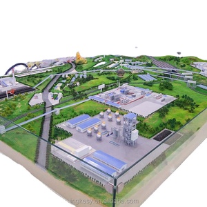 Tùy chỉnh mô hình trạm biến áp cung cấp điện hiển thị mô hình thu nhỏ xuống mô phỏng trạm biến áp cát bảng mô hình tùy biến - Product Image 1