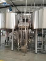 Système de brasserie Tonsen 1500L 1600L à 4 cuves, équipement de production de bière, usine de brasserie clé en main