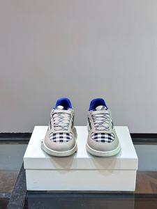 NEWDISCVRY Step Series Chaussures de <span class=keywords><strong>marche</strong></span> tendance à lacets légères confortables respirantes en cuir véritable avec semelle en caoutchouc Burberries - Product Image 6