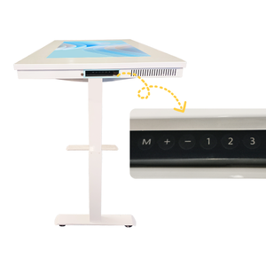 Mesa Táctil Interactiva Real con Pantalla LCD Android/Windows, Pantalla Digital Inteligente Multitáctil con Patas Autoajustables <span class=keywords><strong>para</strong></span> Cafetería - Product Image 4