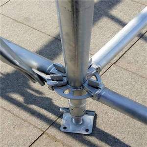 Système d'échafaudage Ringlock en acier prêt à l'emploi pour la construction de bâtiments et la façade, en vente - Product Image 2