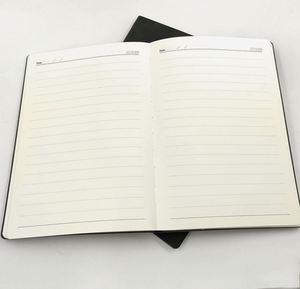Custom Lined A5 Hardcover PU Leather Journal with 100 Sheets Thread Sewing Bound Business Office Use Gift Option - Product Image 2
