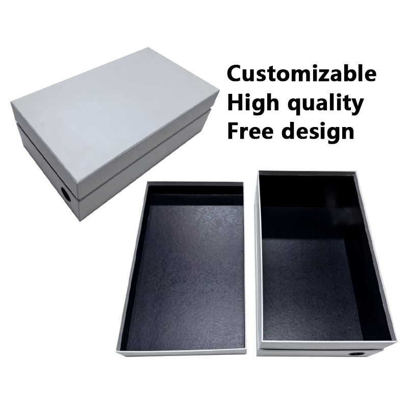Custom Logo Luxury Rigid Magnetic Gift Box with Embossing Sponge Lining ...