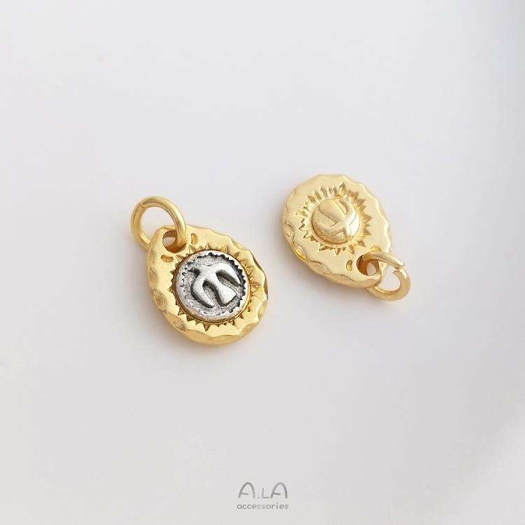 จี้ฟีนิกซ์สองสีหนึ่งอัน