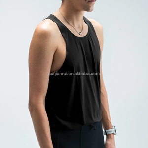 Débardeur de course personnalisé léger pour <span class=keywords><strong>homme</strong></span>, en maille respirante, séchage rapide, sans manches, pour la course et la gym - Product Image 6