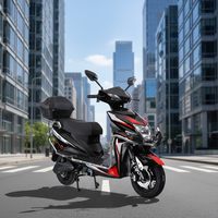 Vente en gros de scooters électriques de haute qualité 1200W, gros vélo électrique, deux roues, siège long, scooter électrique, moto électrique, cyclomoteur