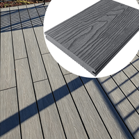 Dalles de terrasse en composite WPC à emboîtement rapide, imperméables, pour balcon et petite terrasse