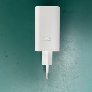 محول طاقة supervoc Gan 65W شاحن حائط PD مزود طاقة سريع الشحن <span class=keywords><strong>2</strong></span> دبوس الاتحاد الأوروبي قابس شاحن USB مكعب ل OPPO oneplus - Product Image 6