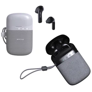 Auriculares inalámbricos con Bluetooth 2022, dispositivo de audio Oem, con micrófono, Mini altavoz de tela, graves profundos