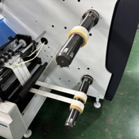 Machine de découpe de labels semi-rotative Rotation complète et découpeuse rotative intermittente avec moteur servo Cylindre magnétique